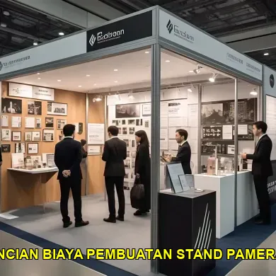 rincian biaya pembuatan stand pameran